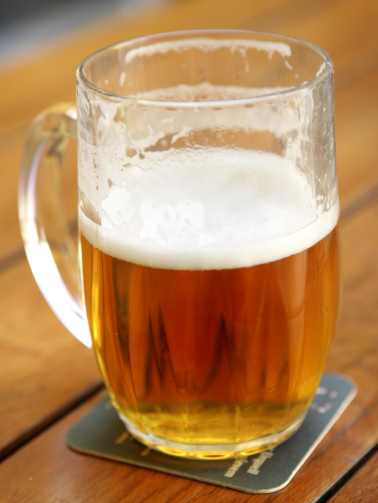 Half-full Beer